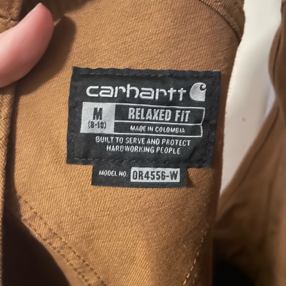 Carhartt Women's Brown Overalls Size Medium - Picture 6 of 6